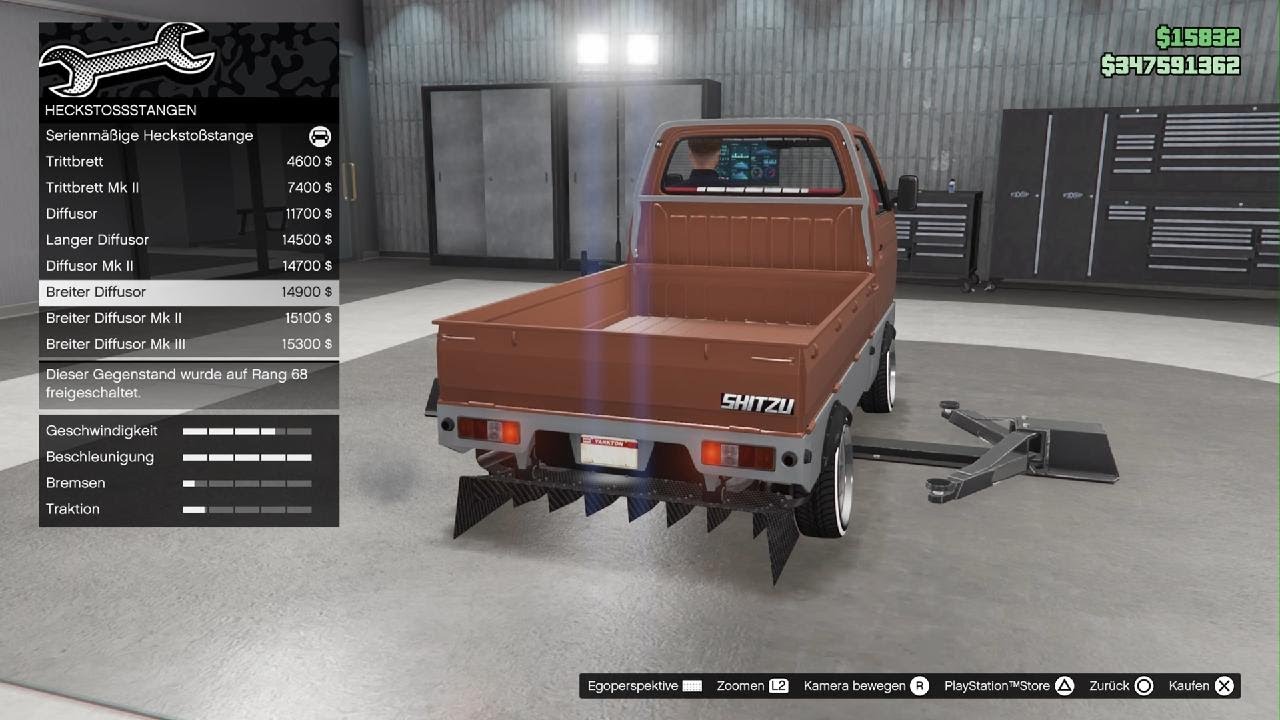 Grand Theft Auto V: GTA Online Shitzu Keitora Tunings.