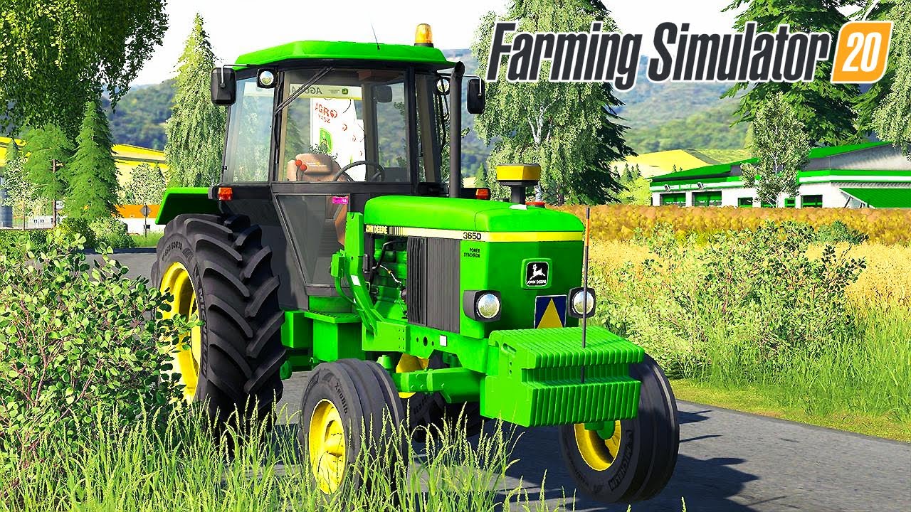 FS 20 JOHN DEERE 3650 LINK | NEW JOHN DEERE TRACTOR | FARMING SIMULATOR 20 | #fs20 #fs20mods
