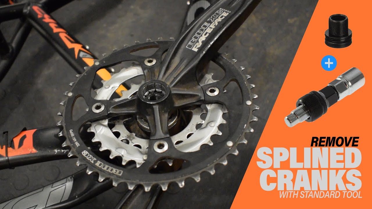 How To Remove Splined Cranks (ISIS Drive/Octalink) With Standard Puller?