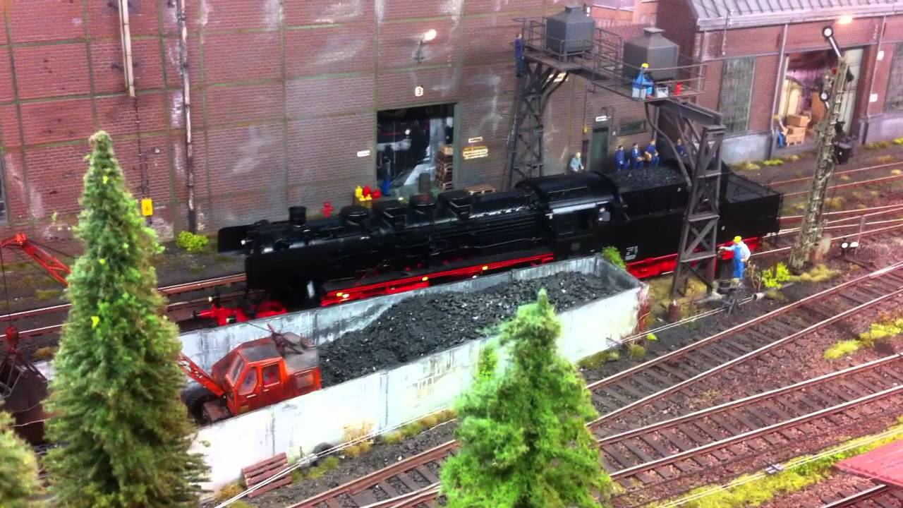 Modelspoor Rail 2013 Expo Houten - Grote stoomlocomotief in actie 1