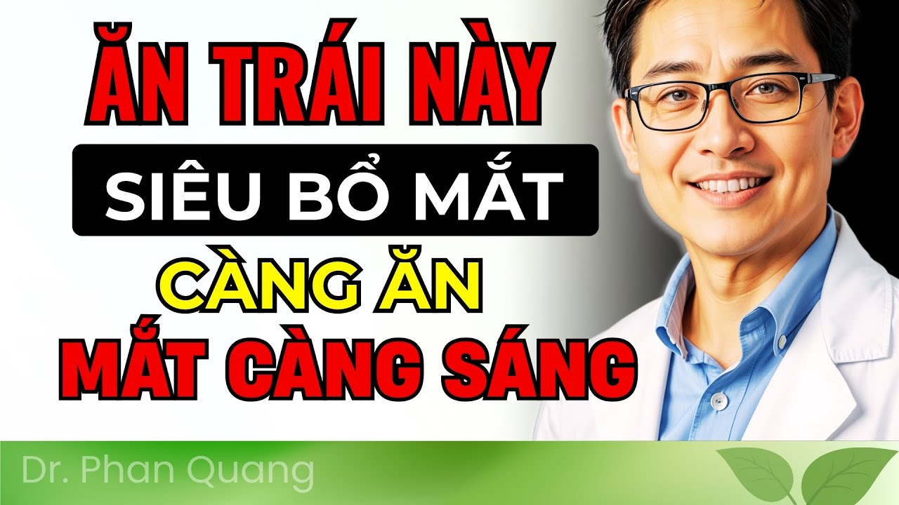 6 Loại Trái Cây Giúp Mắt Đỡ Khô, Giảm Nhức Mỏi – Người Trên 40 Nên Biết Sớm!