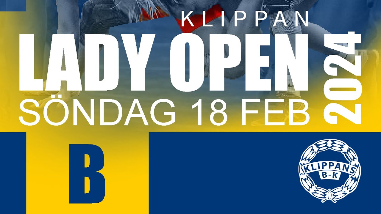 Lady Open Klippan 2024 sön 18 feb mat B