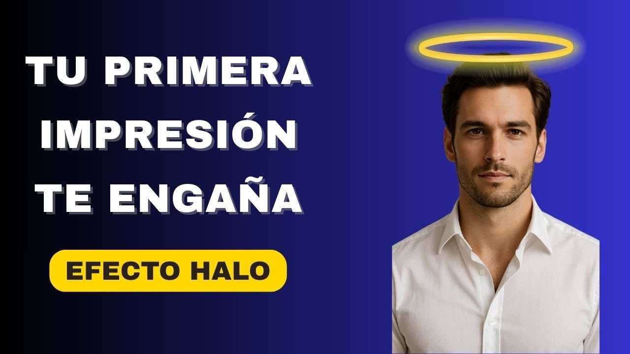 Efecto Halo 😇 C&oacute;mo una sola impresi&oacute;n cambia todo lo que piensas de alguien