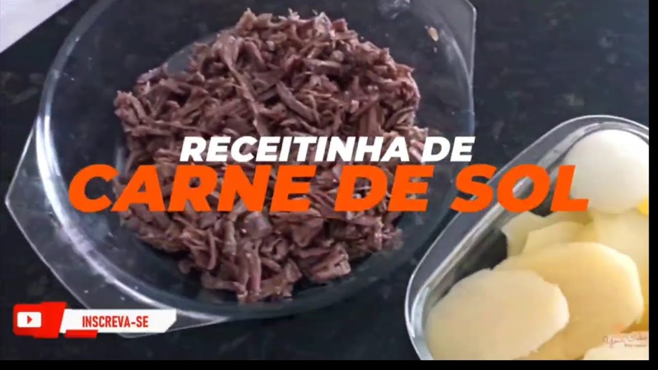 CARNE DE SOL NA TRAVESSA BEM PRATICA #comidas #culin&aacute;ria #carnedesol #receitasfaceis #almo&ccedil;o