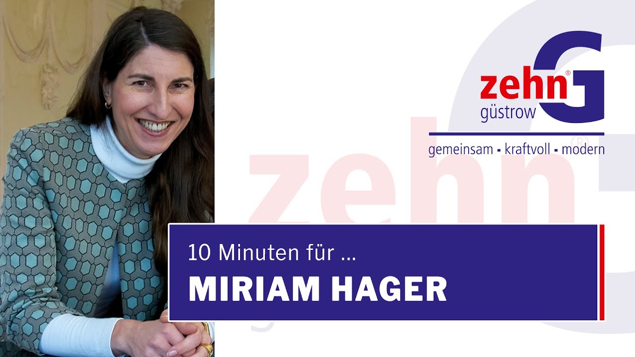 Livestream: 10G Güstrow - September-Vortrag 2023 mit Miriam Hager