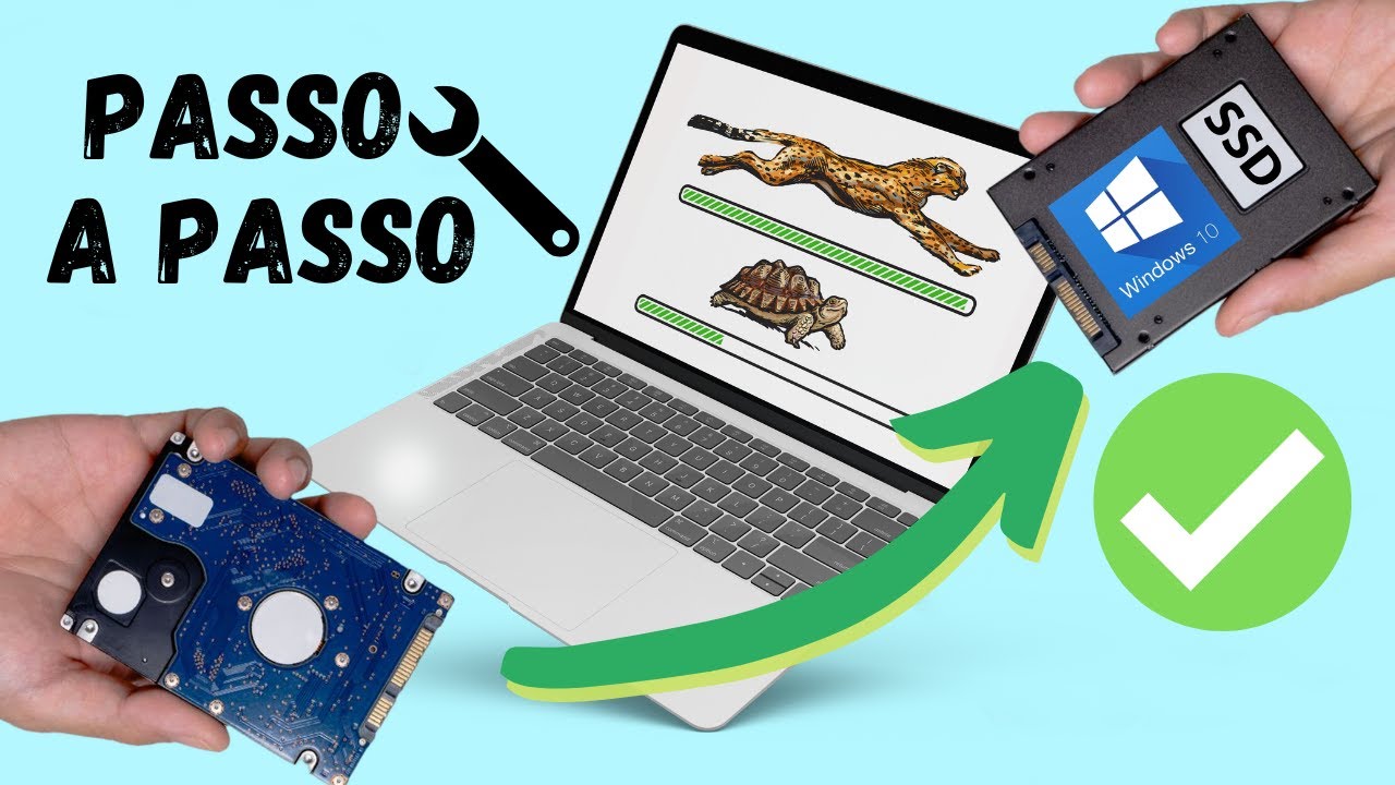 Como Instalar SSD Novo e Windows no Notebook [para leigos]