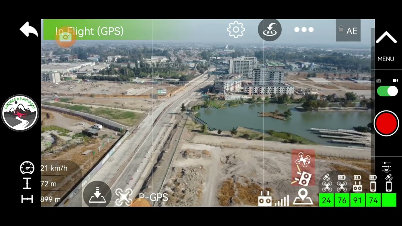 PRUEBA DE LA APLICACION MAVEN PARA MI DRONE MINI 2 Y OTROS