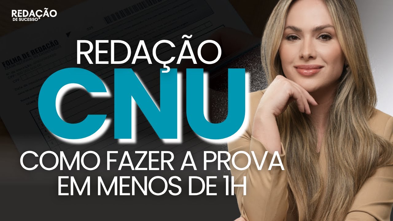 Como fazer a Redação do CNU
