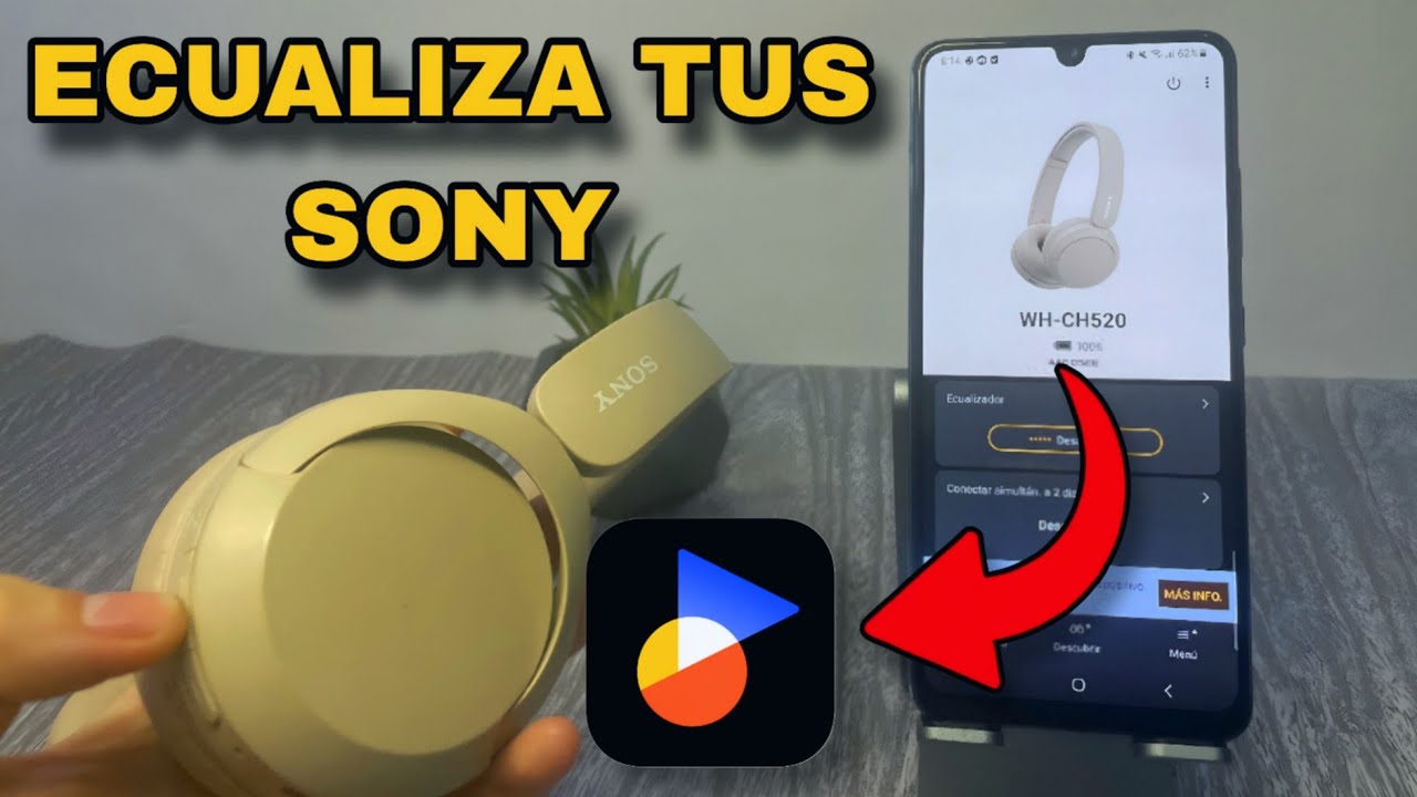 Cómo usar Sound Connect para ecualizar y personalizar tus Sony WH-CH520