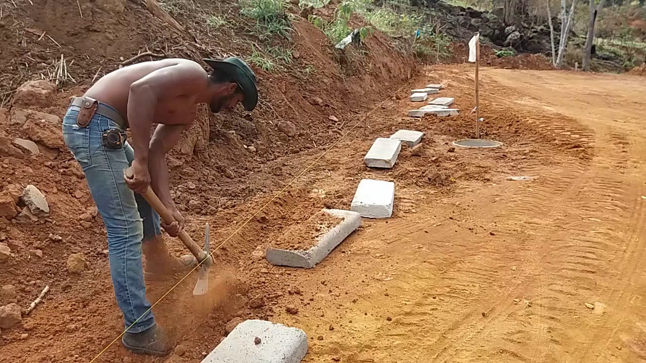 Como assentar meio fio