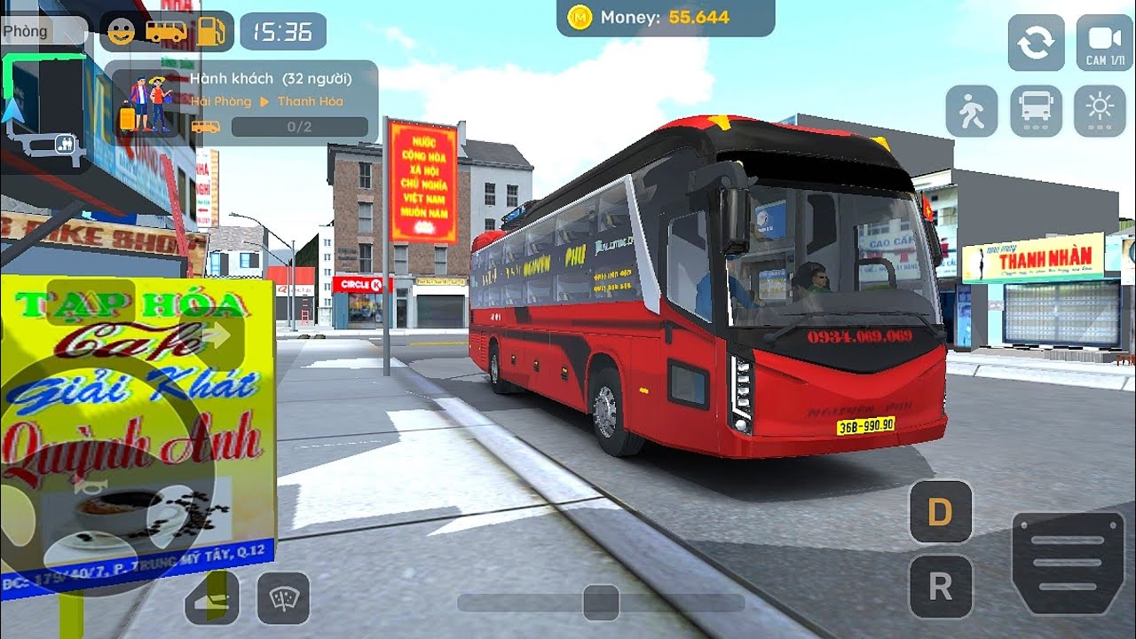 Coach Bus Simulator VietNam #11 - Game Xe Bus giường nằm Limousine Việt Nam - Android Gameplay