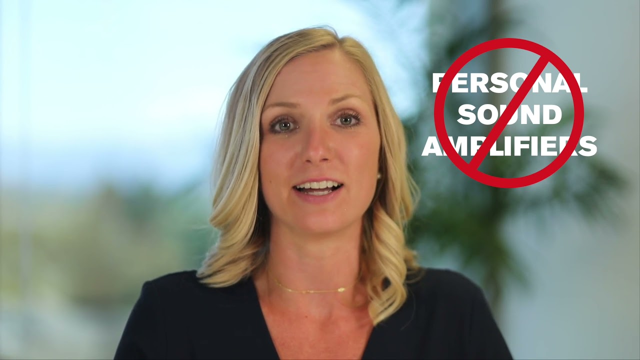 How are hearing aids and personal sound amplifiers different?
