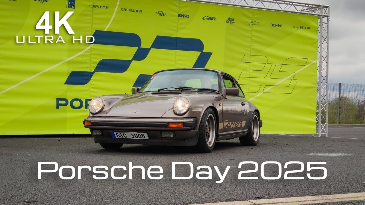 Porsche day (2025) - Autodrom Most |4K