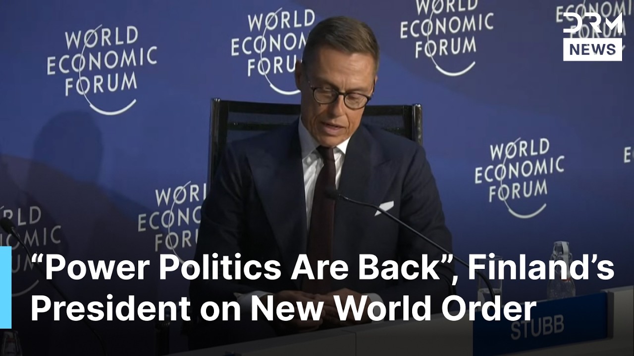 “This Is Our 1945 Moment” — Finland’s President Stubb Warns World Order Is Breaking | AC1G