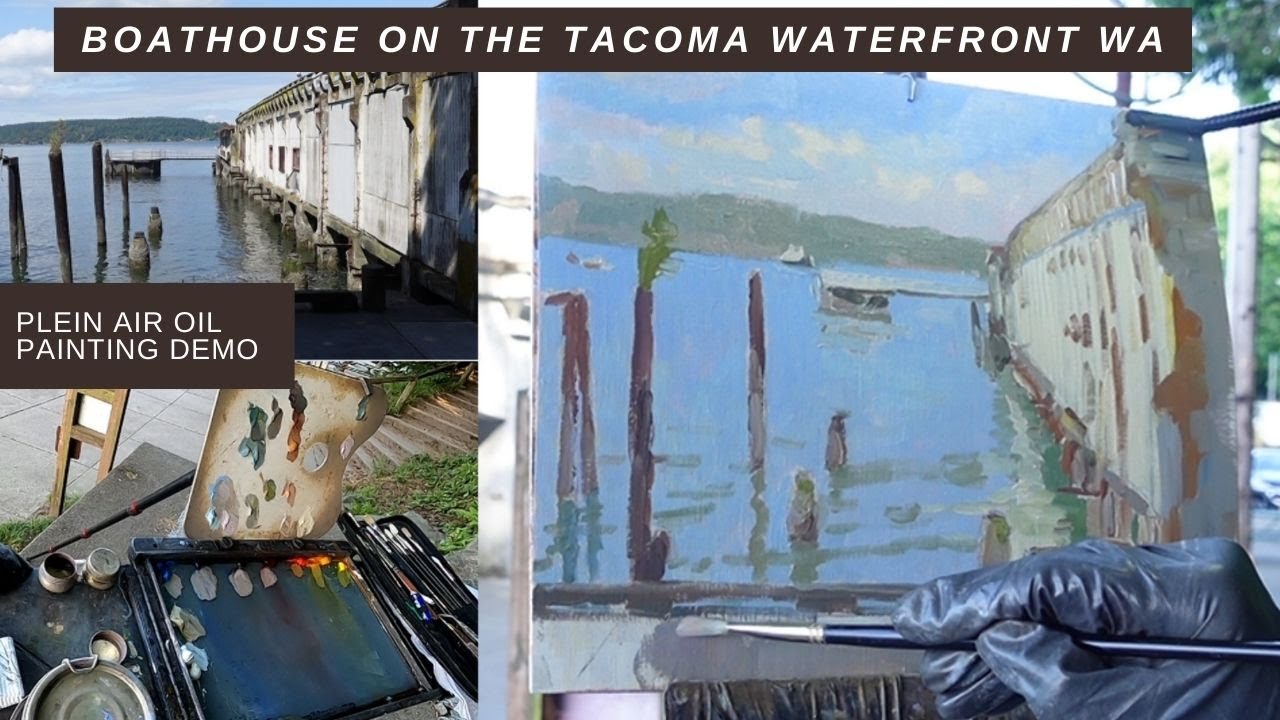 TRYING CANSON OIL PAINTING PAPER plein air with Jon Bradham