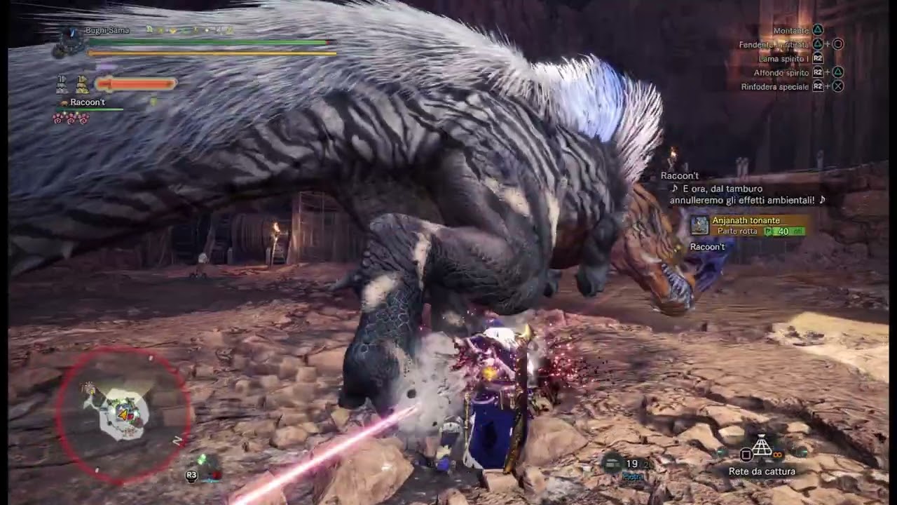 Fulgur Anjanath | Long Sword | No claw No mantles