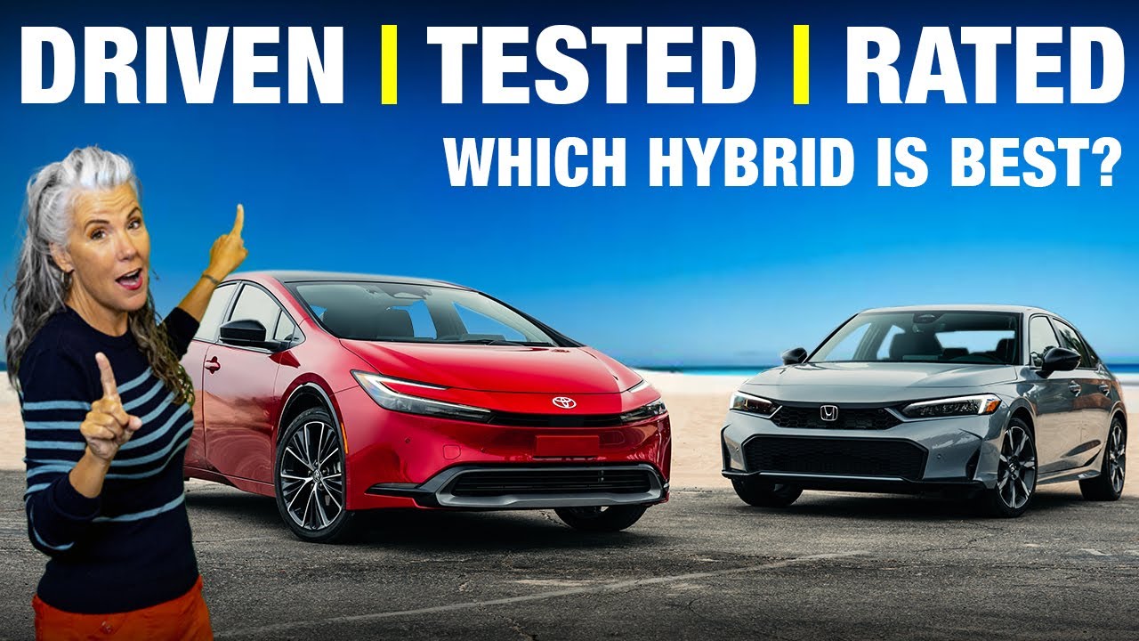 Honda Civic Hybrid vs. Toyota Prius: Which is the Better Hybrid Buy? | Hybrid Comparison Test