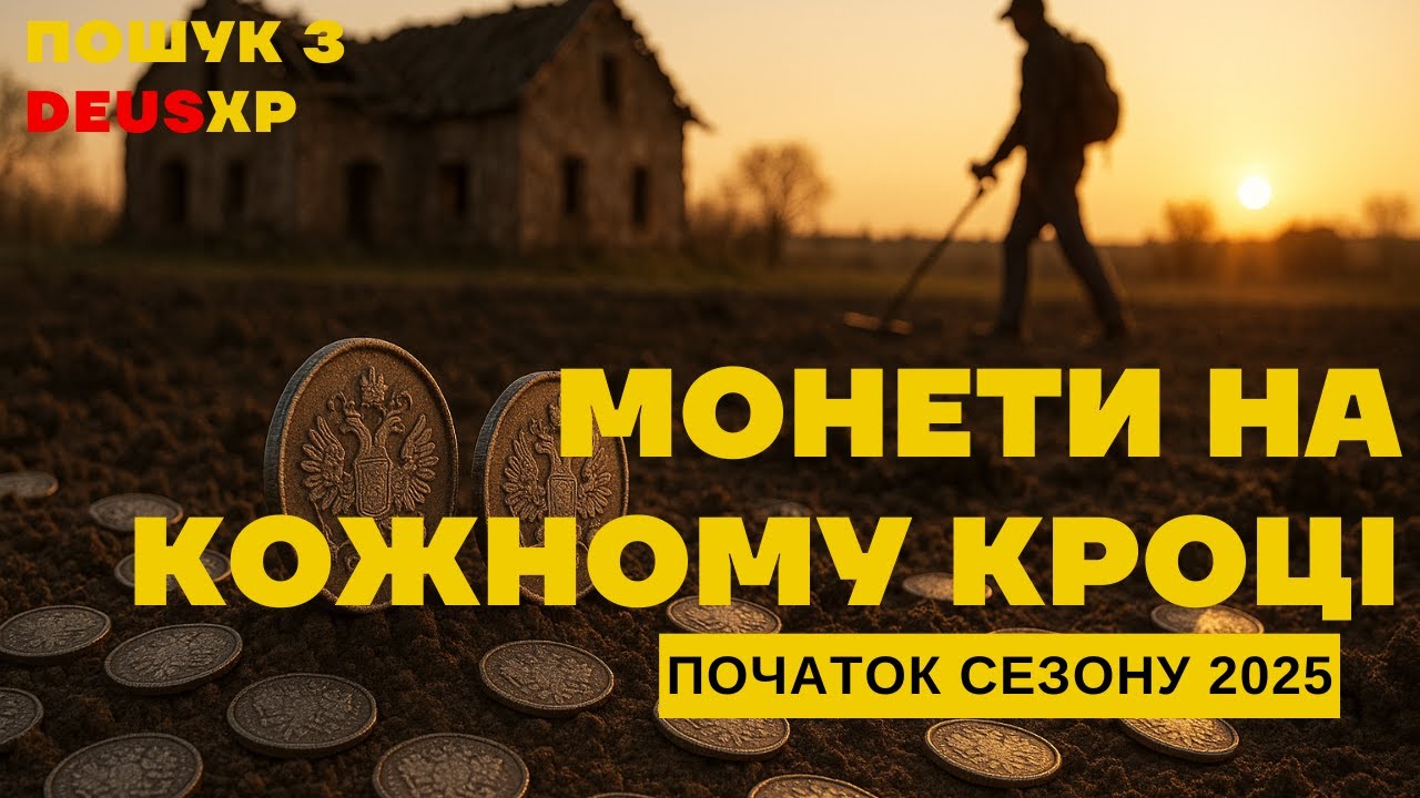 СЕЗОН ПОШУКУ 2025 - ВІДКРИТО / МОНЕТИ НА КОЖНОМУ КРОЦІ - ВСІМ КЛАДУХУ ПІД КАТУХУ!!!
