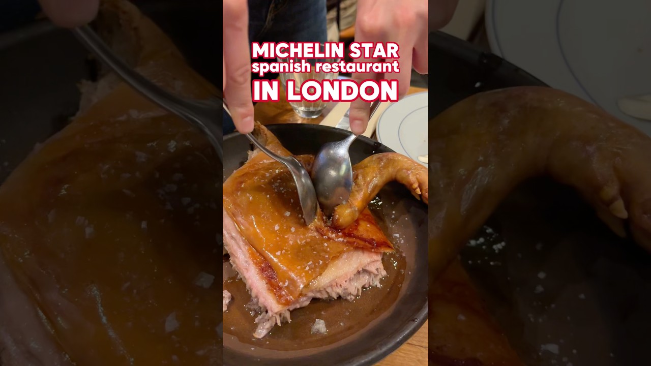 Ужин в лондонском испанском ресторане Sabor, отмеченном звездой Мишлен #еда #мишелинзвезда #лондо...