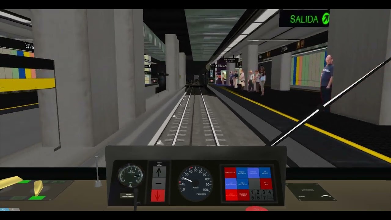 -CAB RIDE OPENBVE METRO DE CARACAS L3  | Simulador del Metro de Caracas de Manuel Mejias.