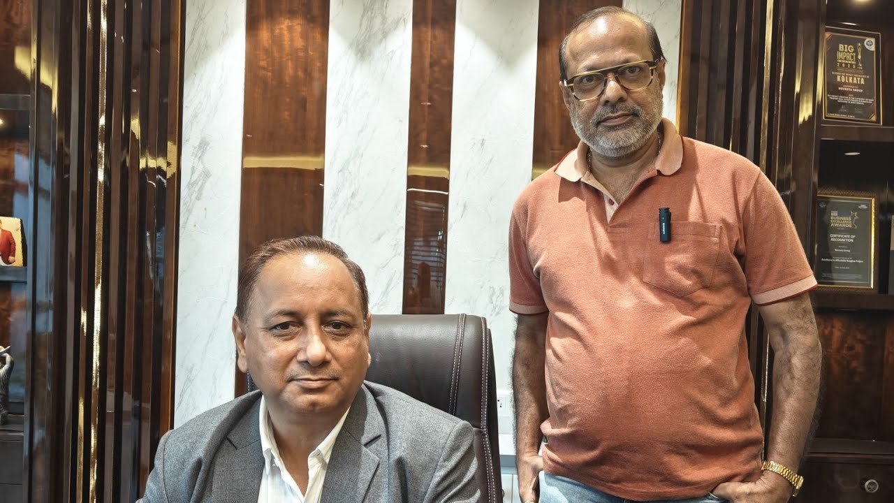 Meeting with Mr Saroj Kumar Giri, at Novesta Group office, let's know more about his dreams