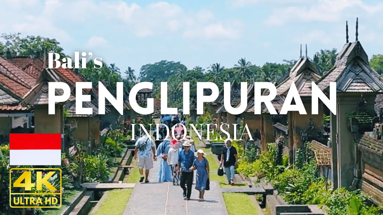 The most beautiful village in the center of Bali