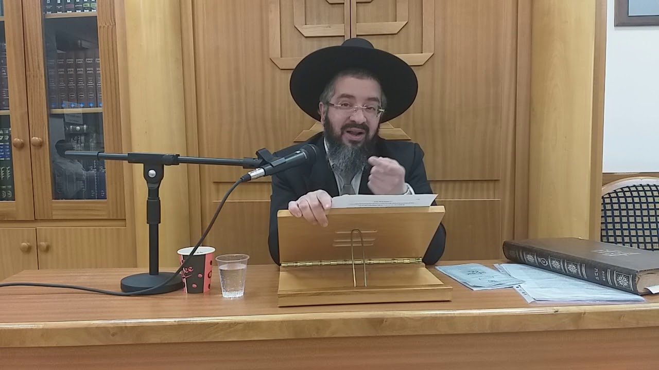 הרב אורן צדוק מוסר ואהבת לרעך כמוך 30.04.2019 ברית שלום הרצליה