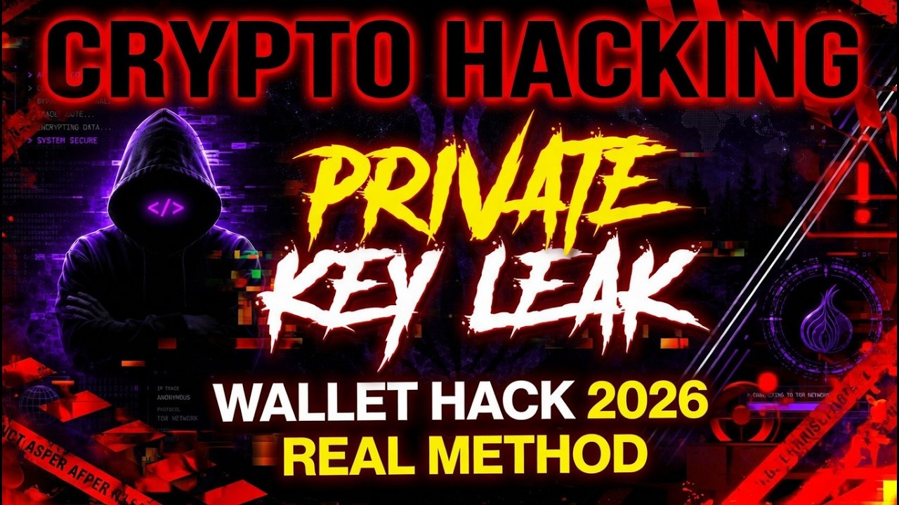 How to Hack Any Crypto Wallet in 5 Minutes - Private Key Exposed