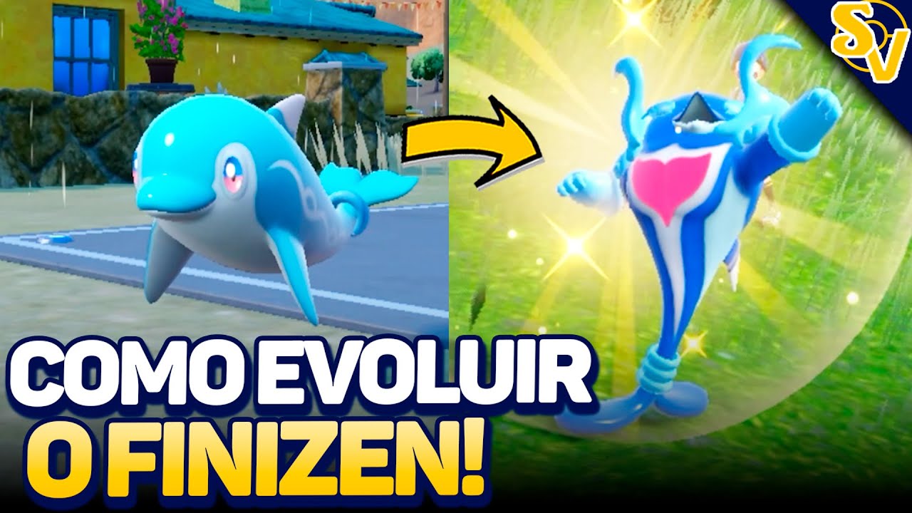Como EVOLUIR FINIZEN para PALAFIN no Pokémon Scarlet & Violet!