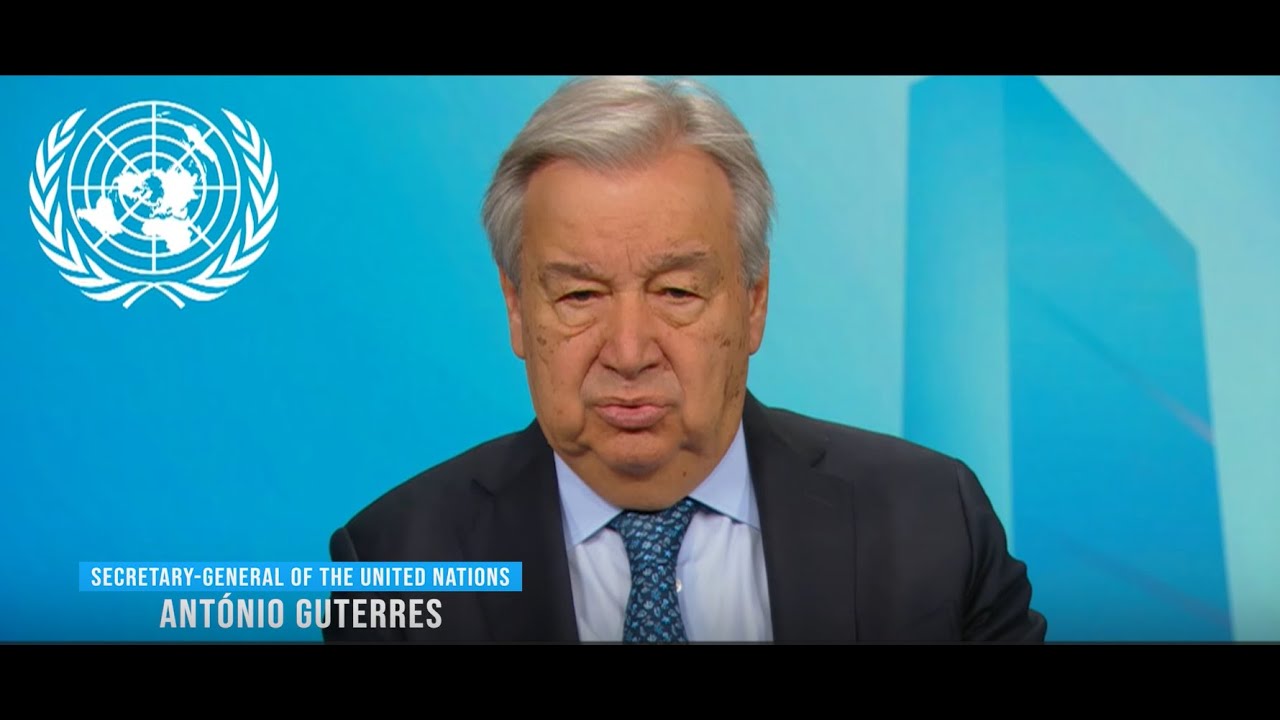 UN  Secretary-General, António Guterres New Year 2026 Message