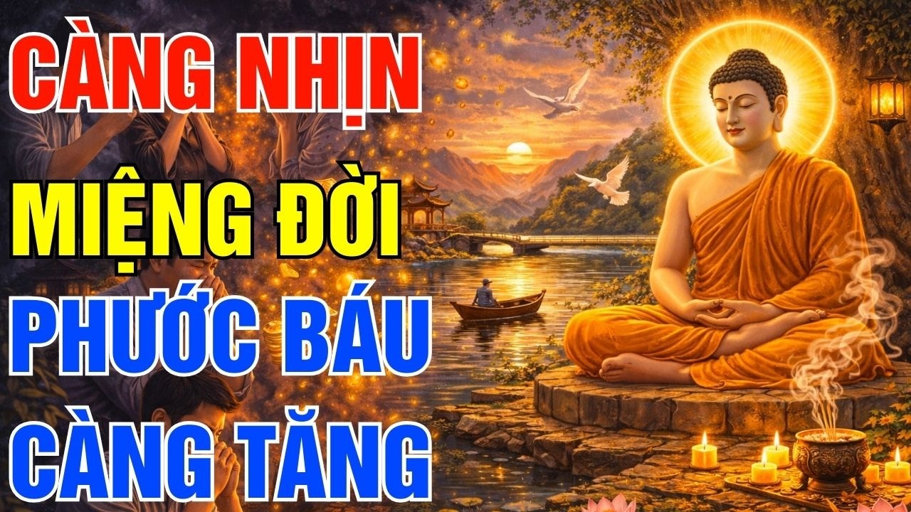 Phật Dạy- Càng Nhịn Miệng Đời Càng Tăng Phước Báu Bí Mật Sống An Vui Cả Đời |An Lạc Đời Thường