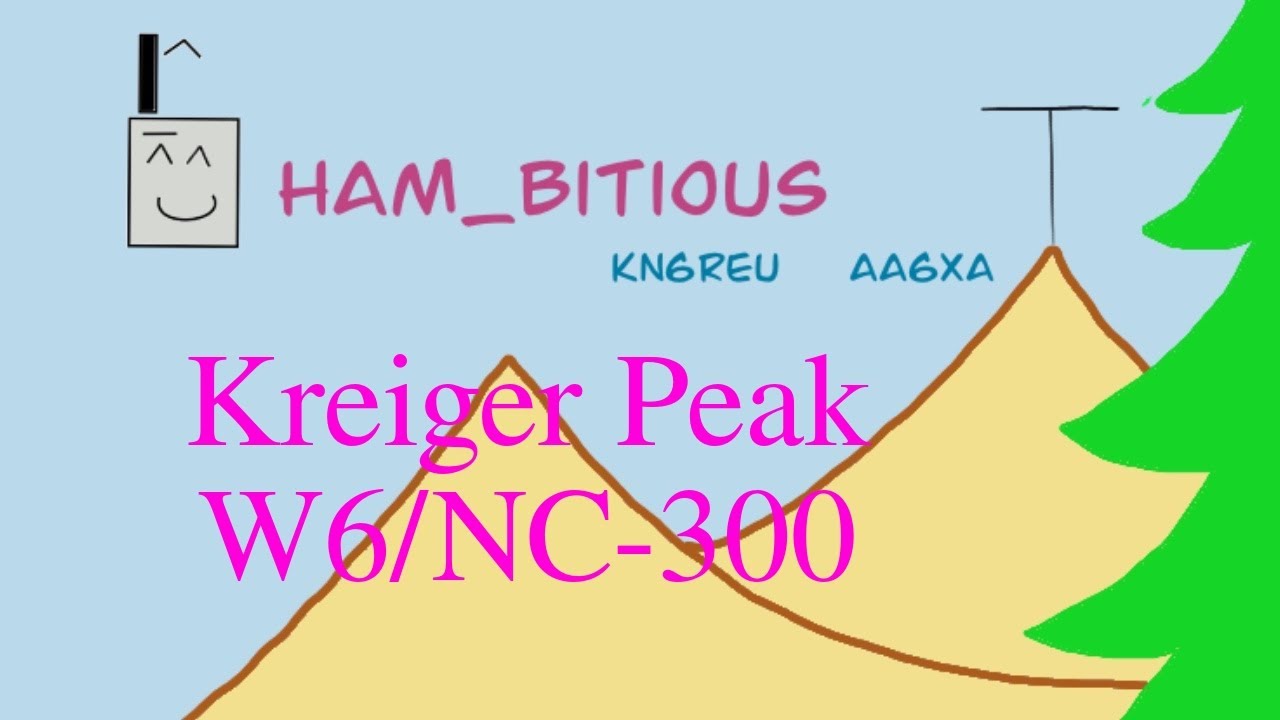 Kreiger Peak SOTA (W6/NC-300)