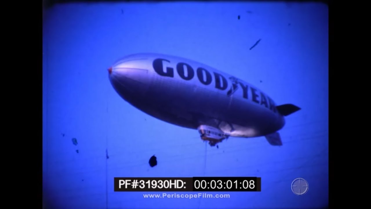 Goodyear Blimp Mayflower Crash 31930 HD