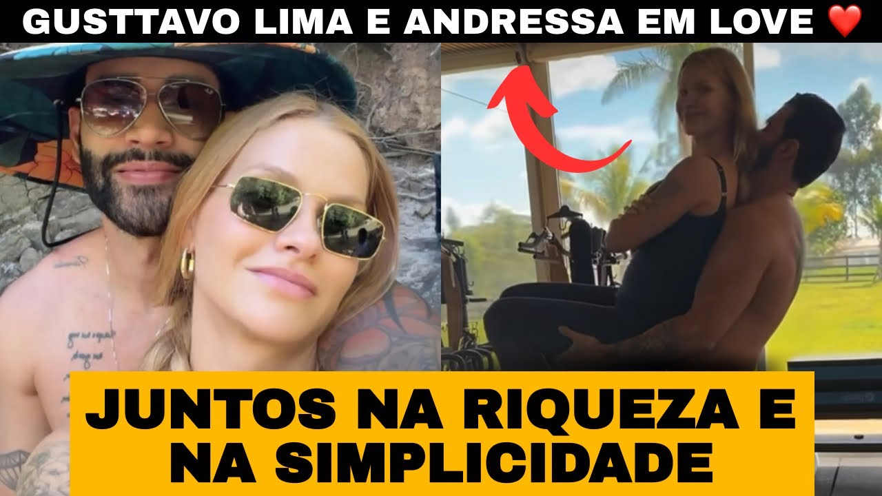 Gusttavo Lima vai pro meio do POVO e ganha BE1JO de Andressa Suita na SIMPLICIDADE