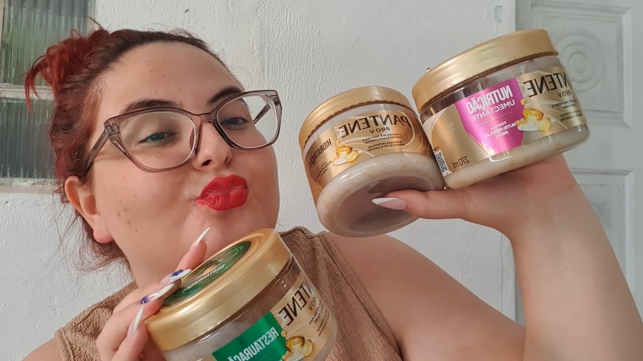 COMECEI UM CRONOGRAMA CAPILAR + TESTE DA ÁGUA #produtospantene #cabeloruivo #cuidadoscomocabelo 