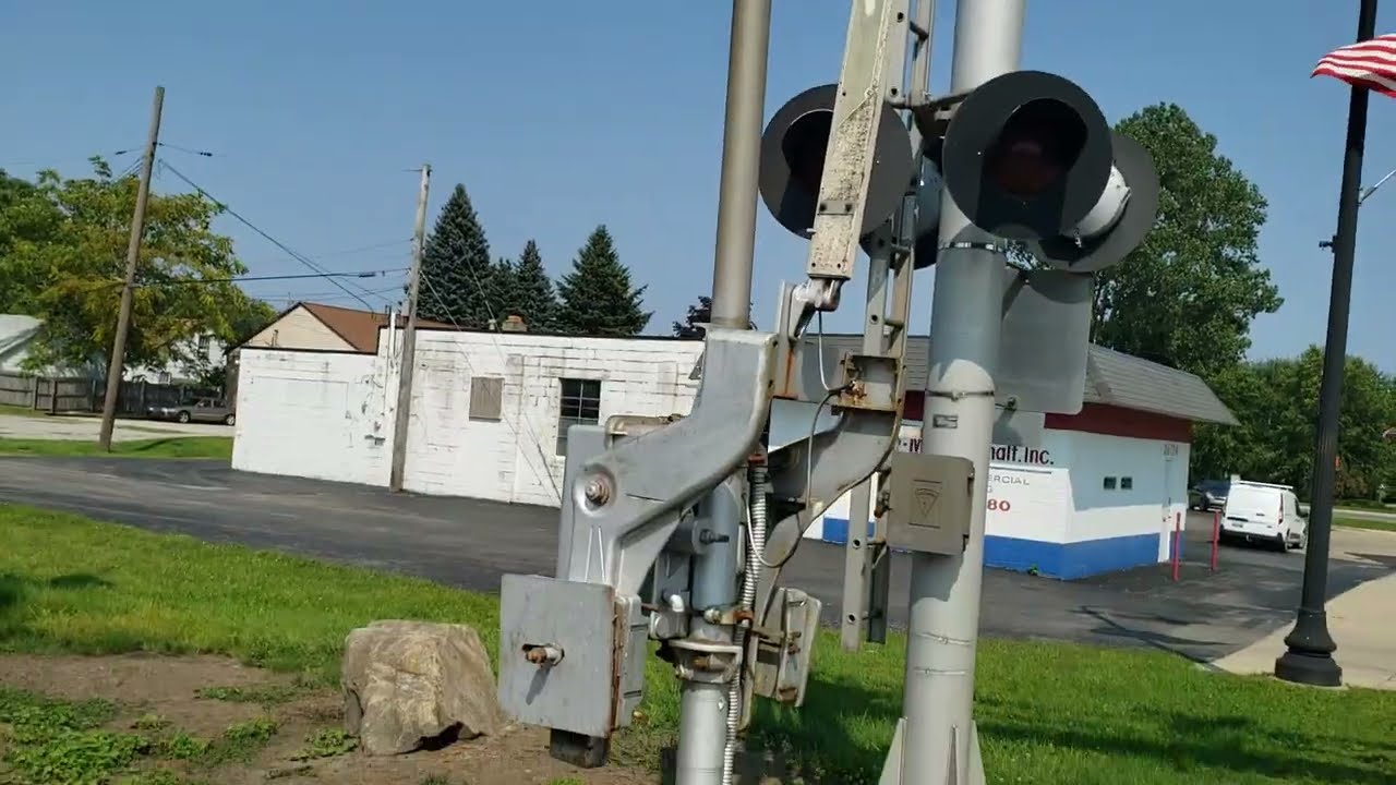 Goddard Road Railroad Crossing Tour, Romulus, MI.