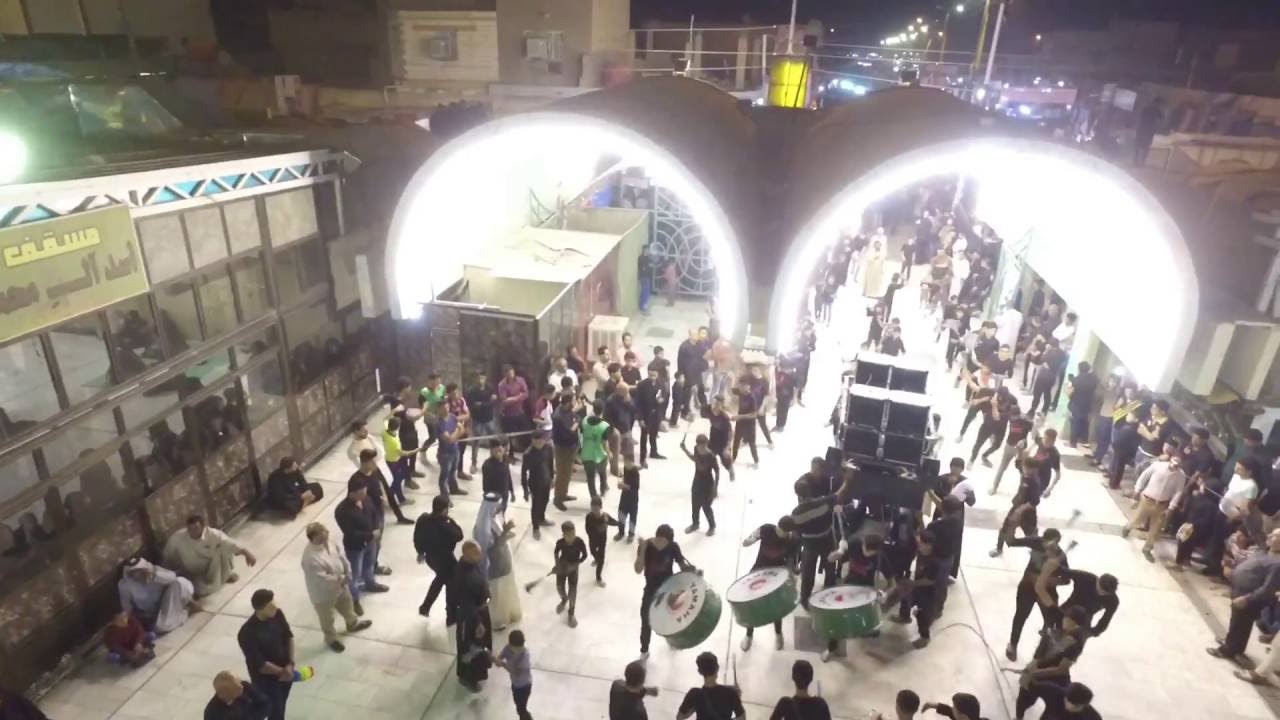 مواكب العزاء في مزار الحمزة الغربي (ع) محرم الحرام 1438