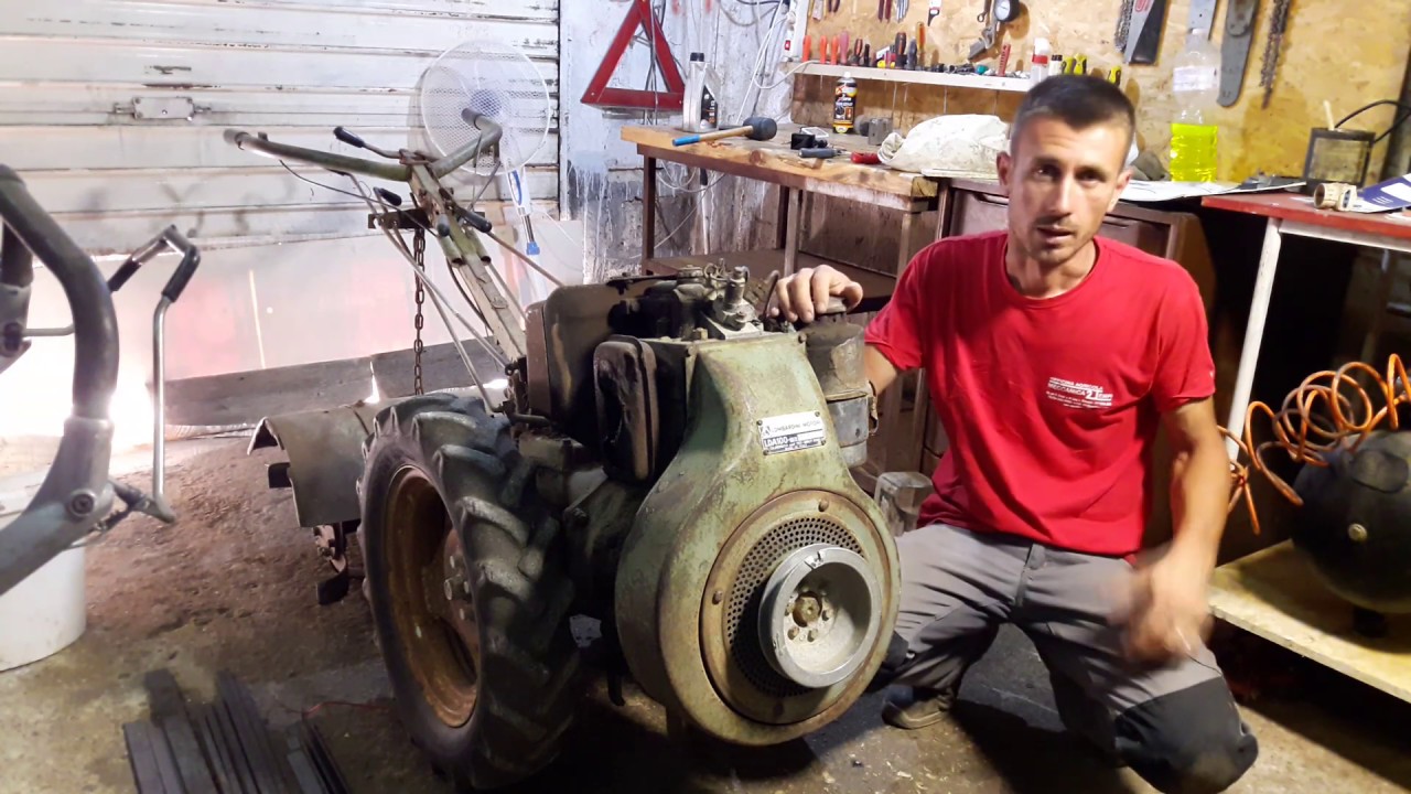 Reparatie Motocultivator Adriatica cu motor Lombardini18 hp - prima parte