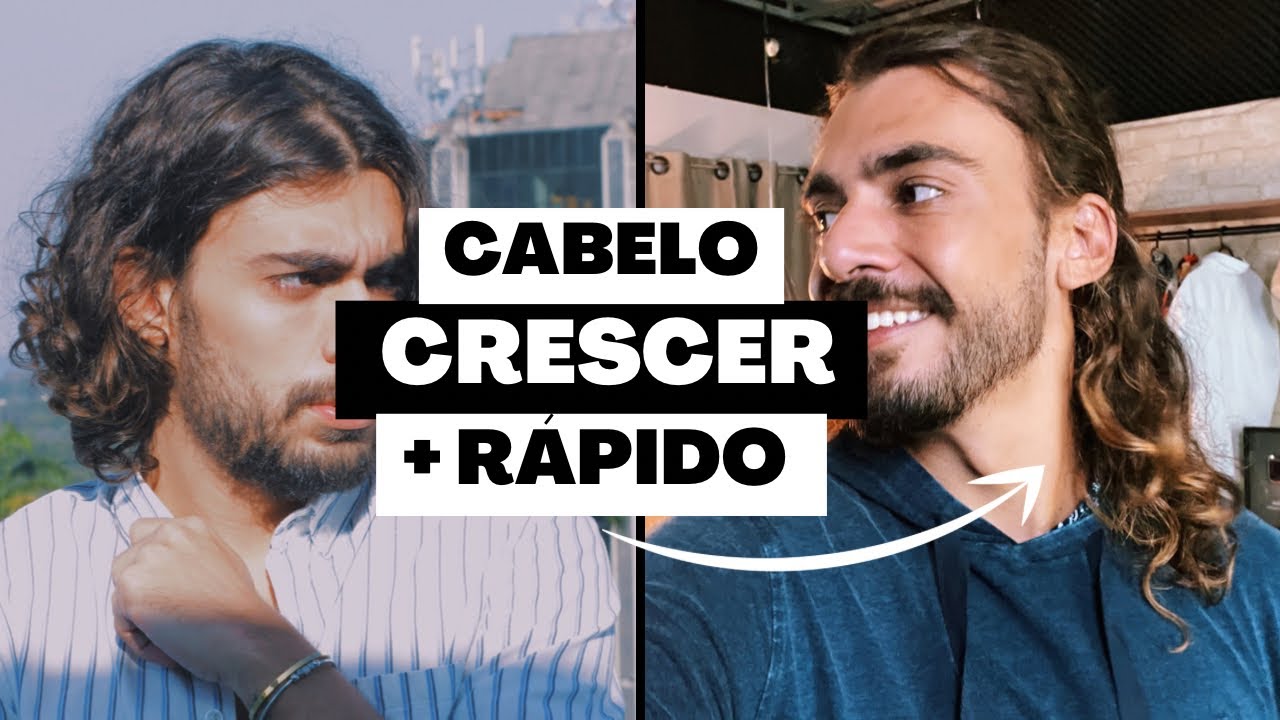 🔴 COMO DEIXAR O CABELO CRESCER MASCULINO 2022 | CABELO MASCULINO | ALEX CURSINO