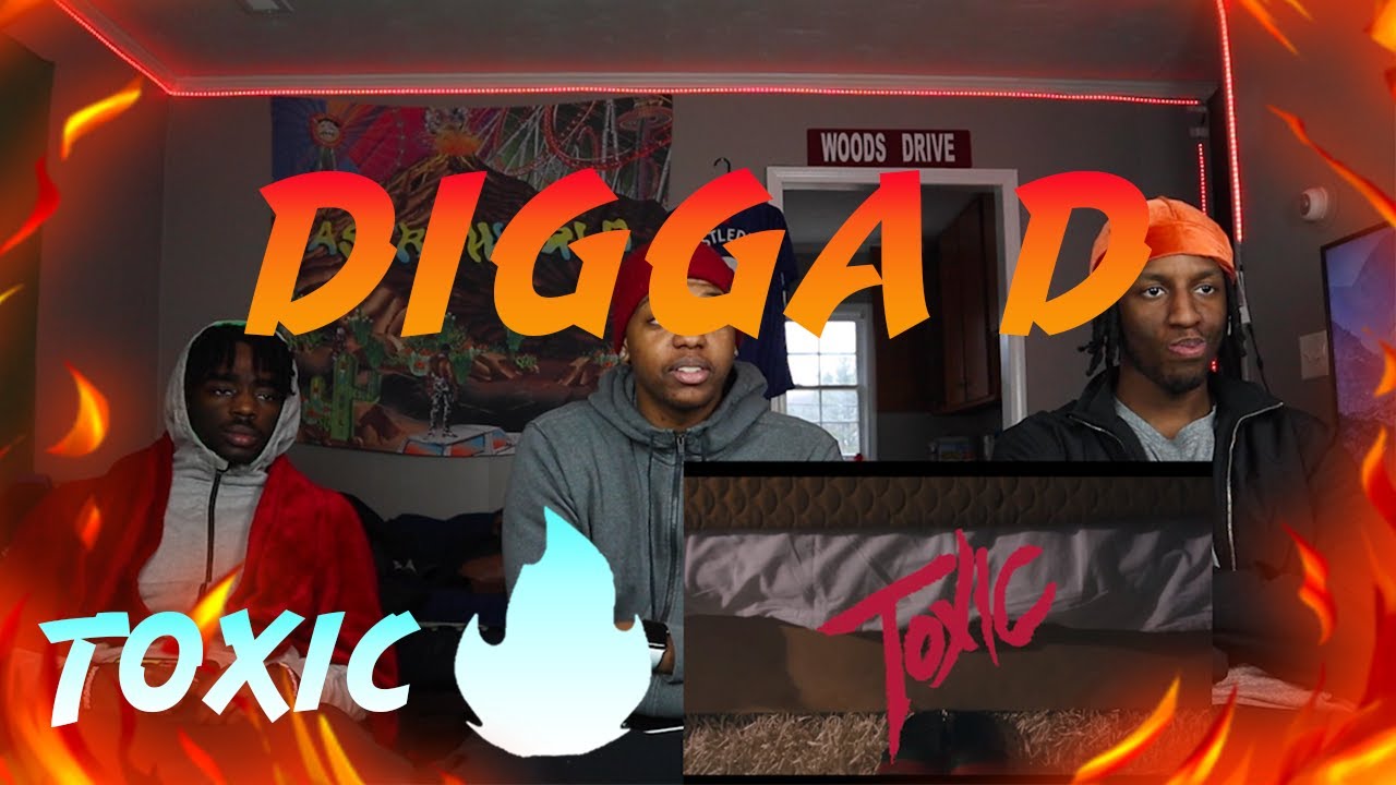 AMERICANS REACT| Digga D - Toxic