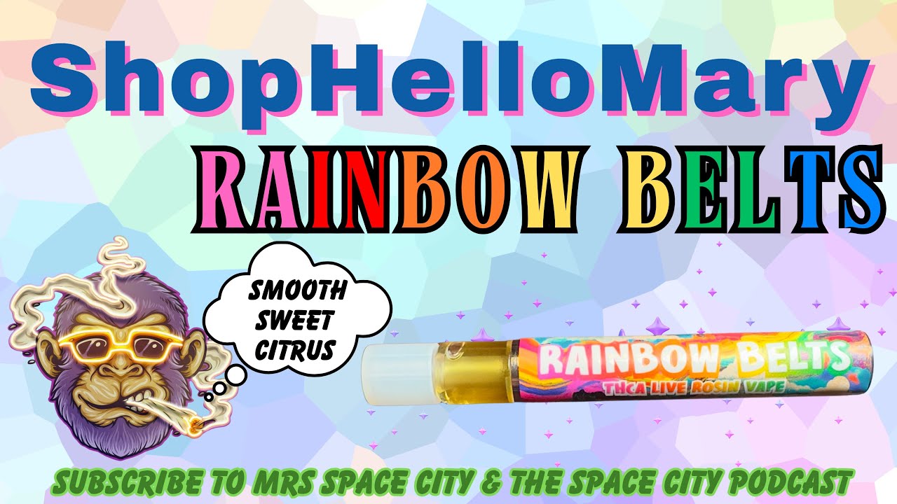 ShopHelloMary Rainbow Belts Review 🍭🍋🍊