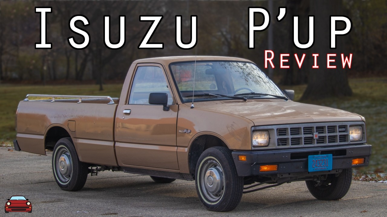 1986 Isuzu P'up Review - A Cute Little Pickup From The '80s!