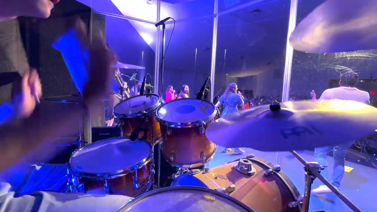 (Spontaneous) The Lord Will Provide - Passion | Drum Cam - Vision Church