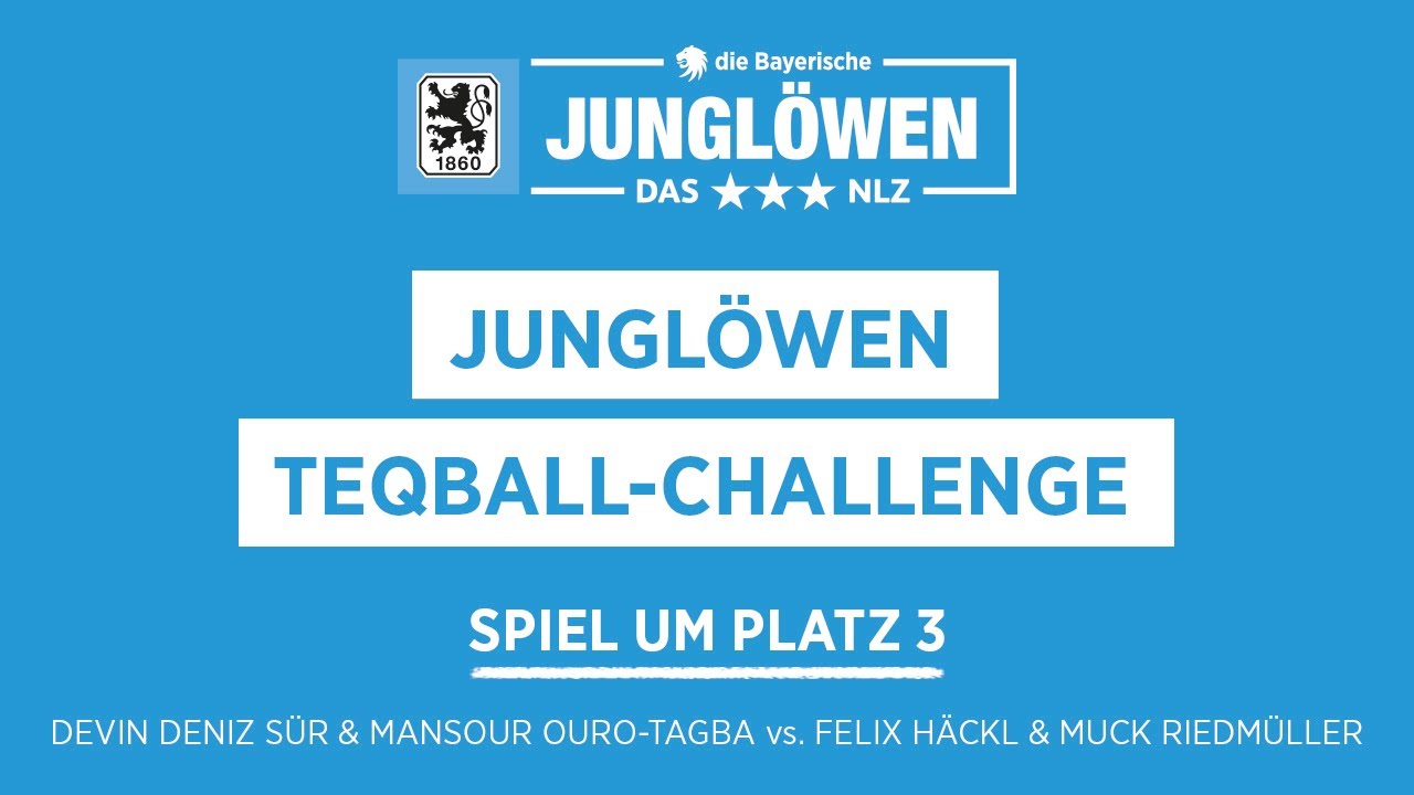 die Bayerische Junglöwen Teqball Challenge - Spiel um Platz 3 | TSV 1860 München | die Bayerische