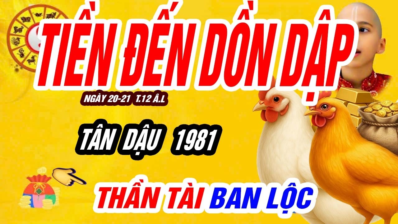 🔴Trời Cao Báo Tin! TÂN DẬU 1981 đón vận cực giàu đúng trong 2 ngày duy nhất