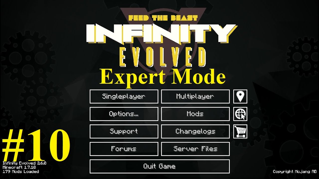 Feed The Beast - Infinity Evolved Let's Play, Expert Mode Ep 10