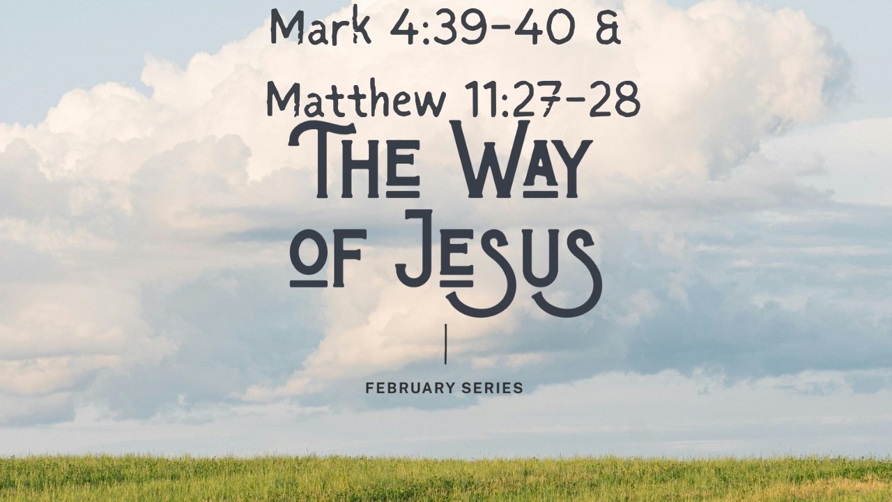 Rest as a form of defiance | Mark 4:39-40 & Matthew 11:27-28