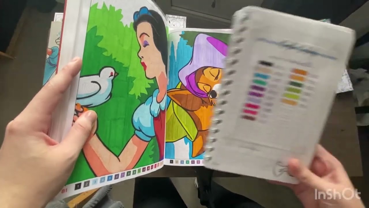 Coloriage réalisé du mois de Septembre