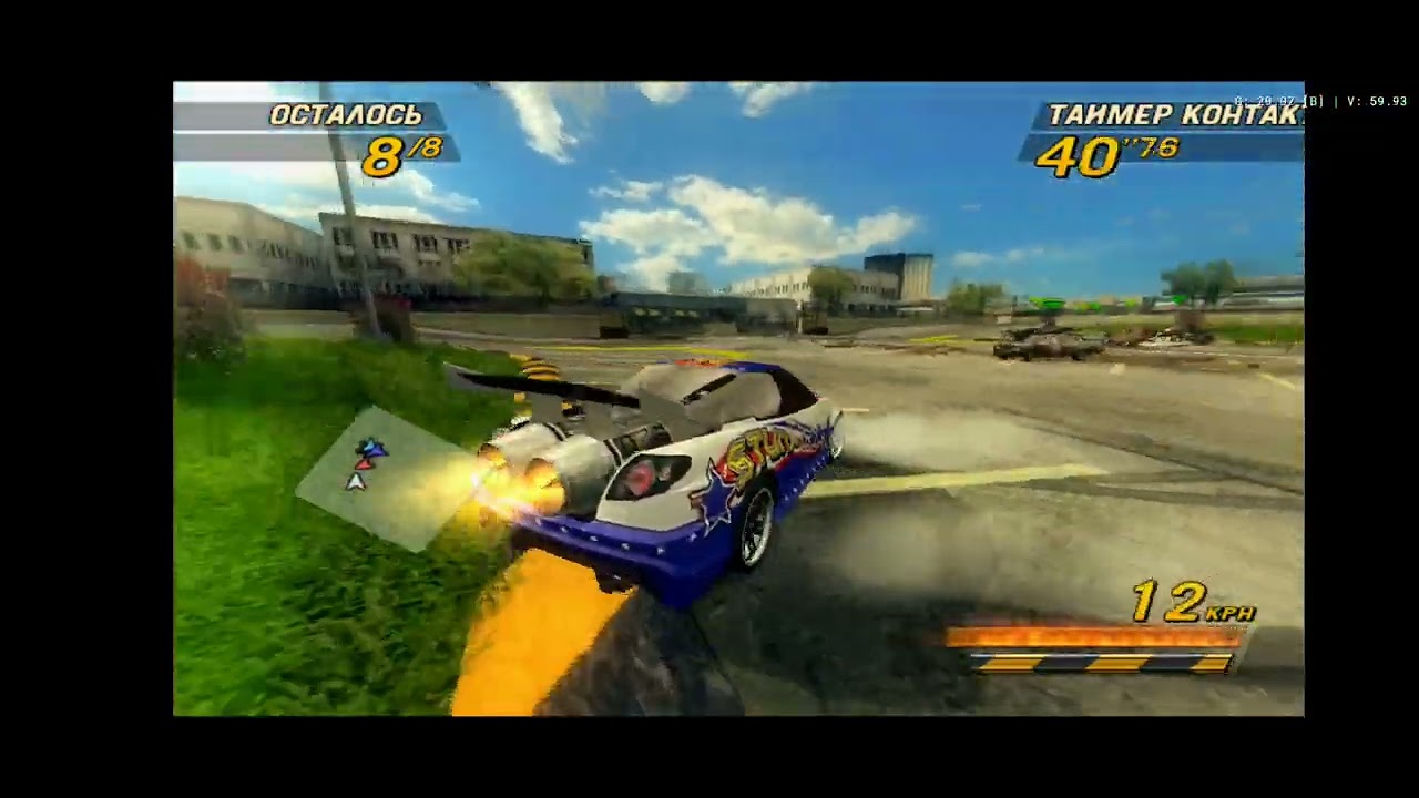 Flatout 2(Aethersx2) vs Flatout Head On(Ppsspp),Snapdragon 865