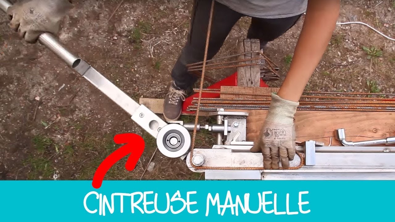Cintreuse fer à béton DIY